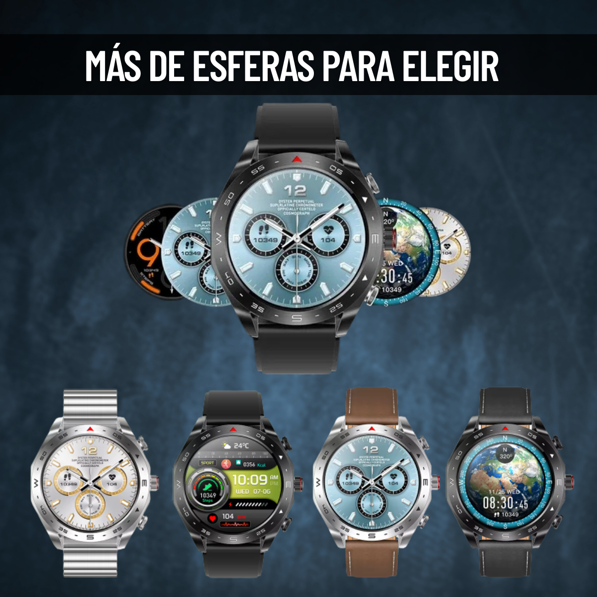 Smartwatch T95 con Auriculares Bluetooth - Image 5
