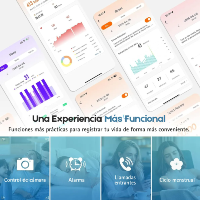 Pulsera Inteligente H59 – Negra | Silicona